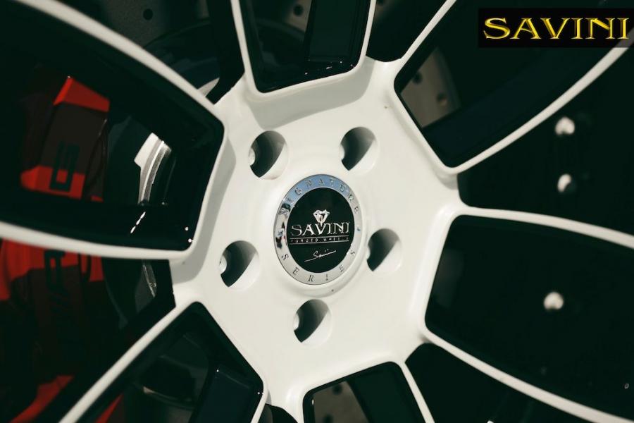  Mercedes-Benz S63 AMG with Savini Wheels 2014 года  (фото 10 из 10)